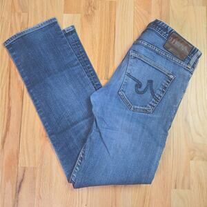 AG Adriano Goldschmied Men's Slim Straight The Matchbox destroyed jeans size 31